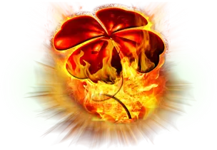 Slot mit brennendem Kleeblatt-Symbol im Wettenlive Casino